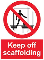 Scaffolding Signage Sawtry